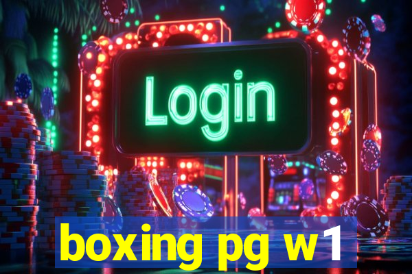 boxing pg w1